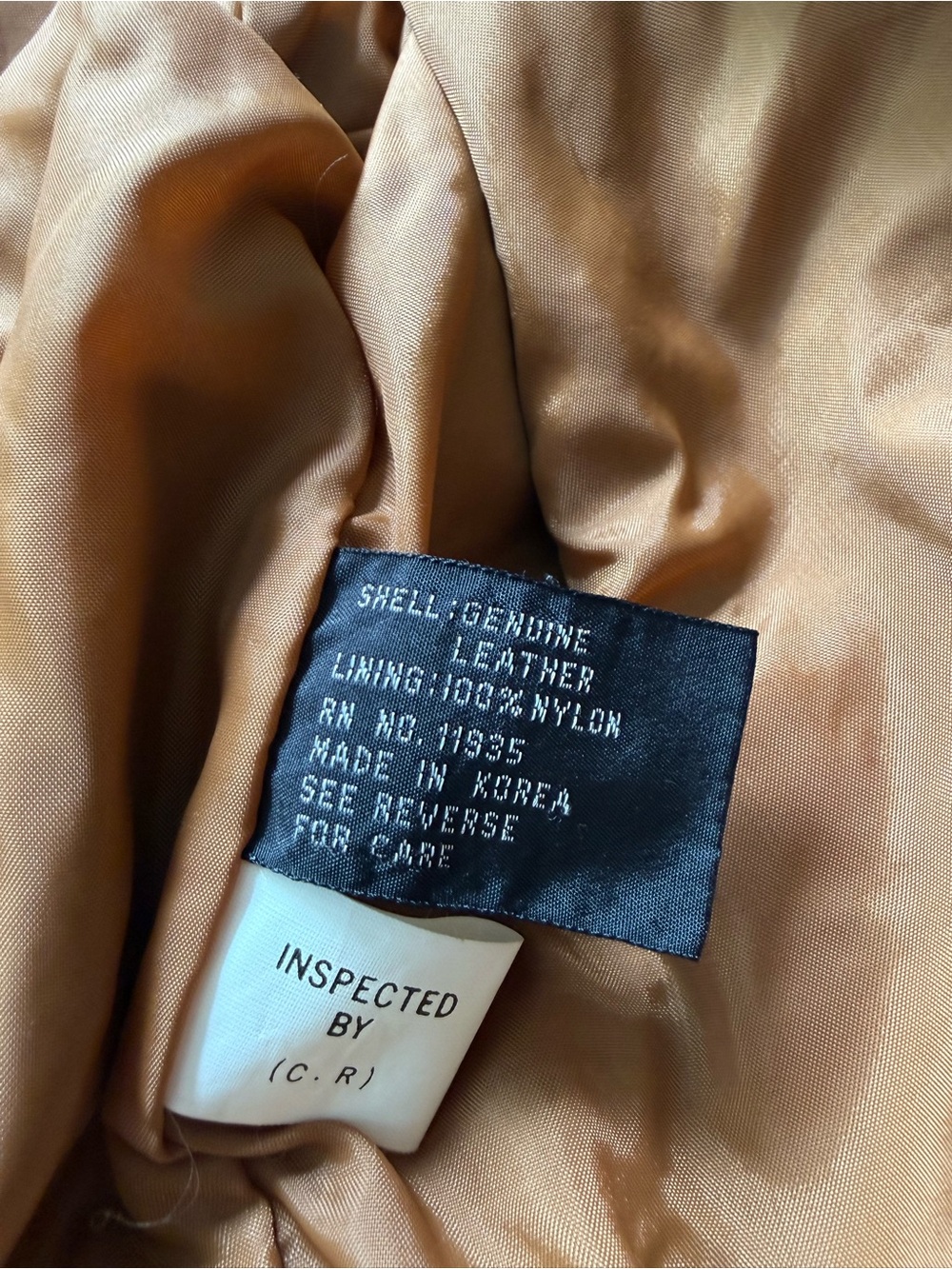 Vintage Leather Fringe Jacket - Women’s Medium - Picture 6 of 8